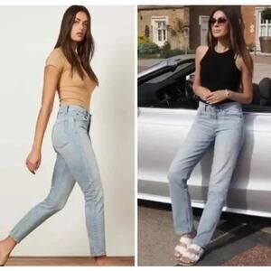 BOYISH The Billy High Waist Skinny Jeans Rigid Denim Sz 30 Barefoot In The Park